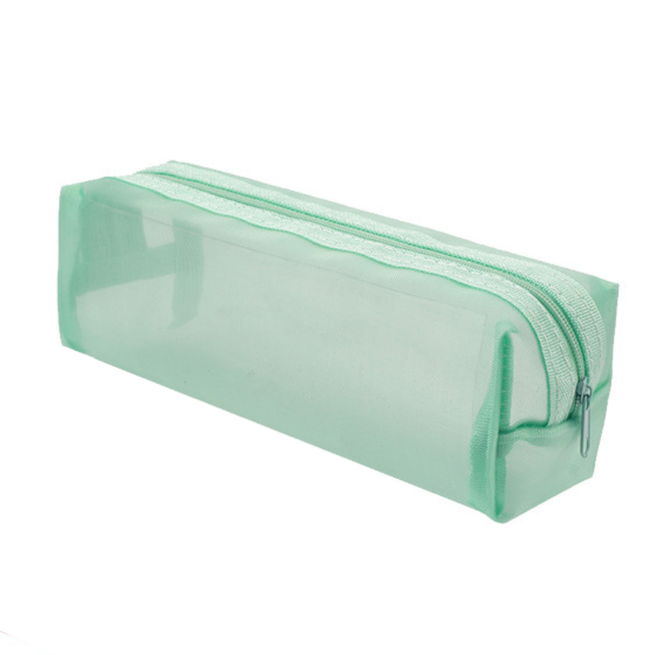 ITOTAL durchsichtige Federmappe Mesh Mint
