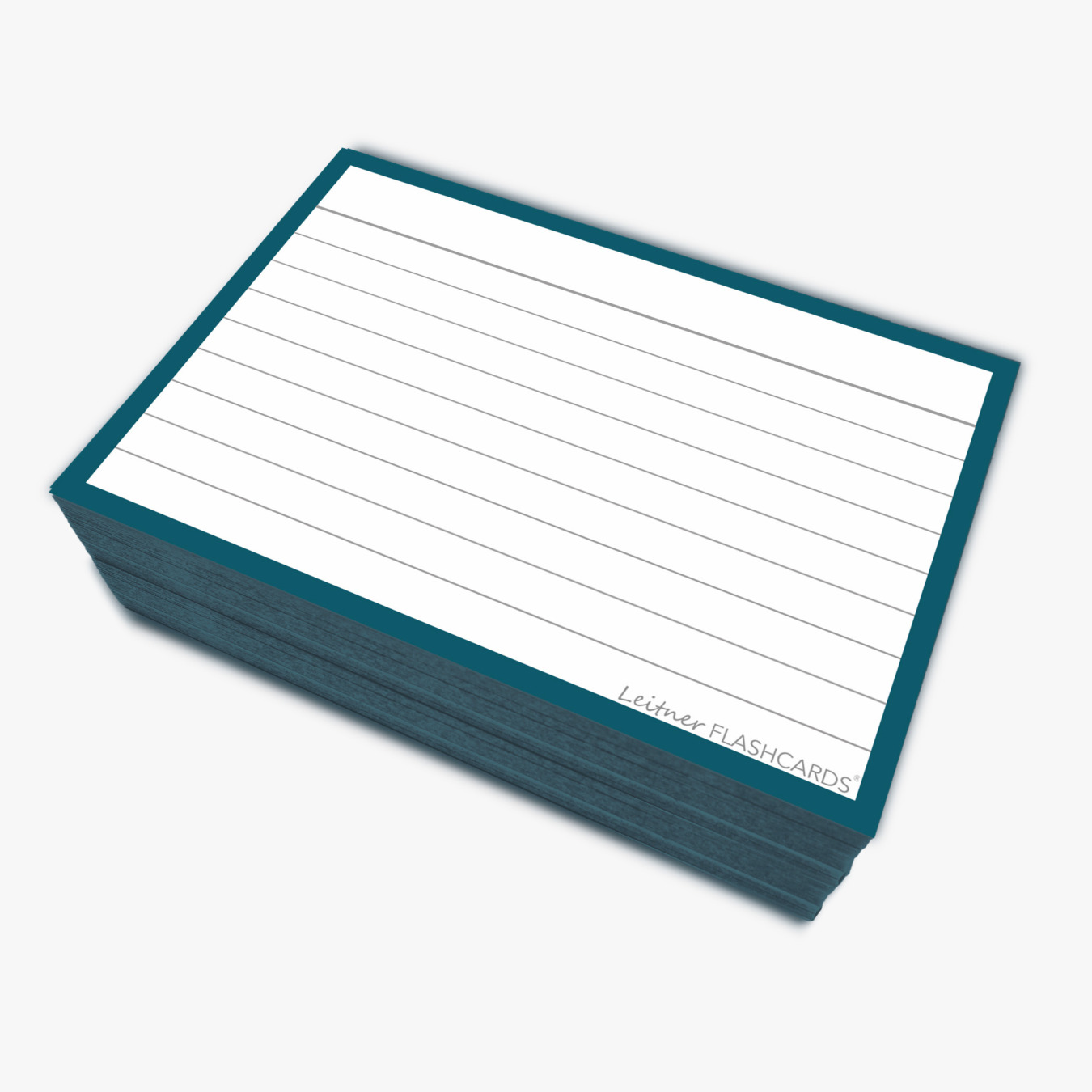 Leitner Flashcards Karteikarten A7 Indigoblau Liniert