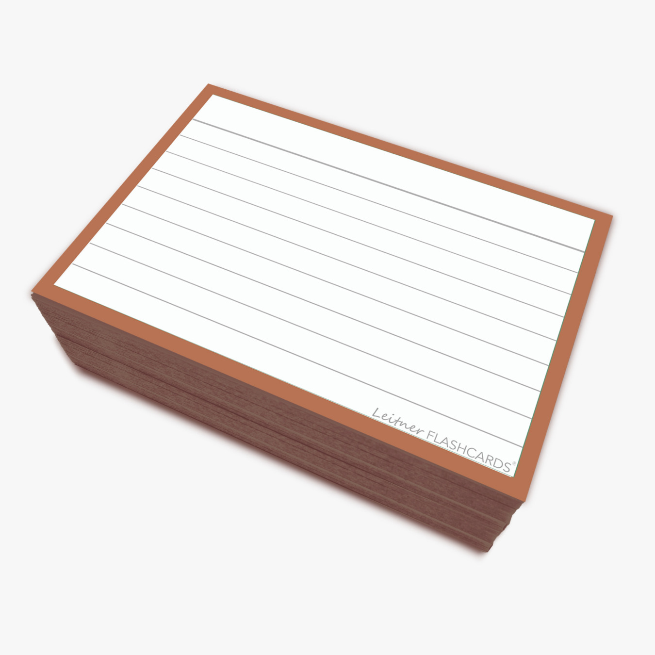 Leitner Flashcards Karteikarten A7 Terra Liniert